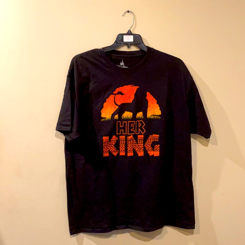 Disney Parks Black Lion King Her King Shirt 2XL